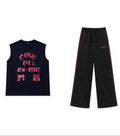 The Gym Set — Sweatpants + CUT Oversized T-shirt
