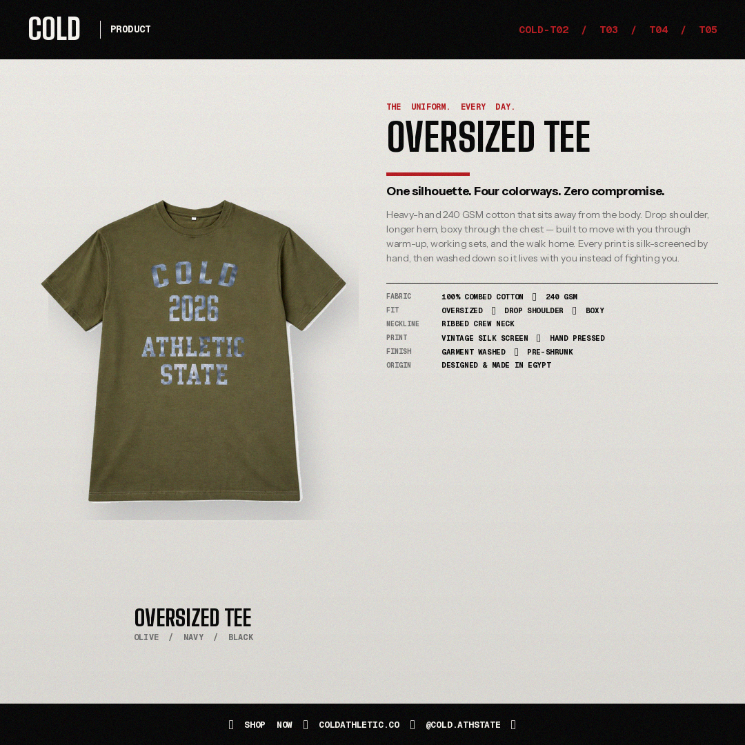 oversized t-shirt